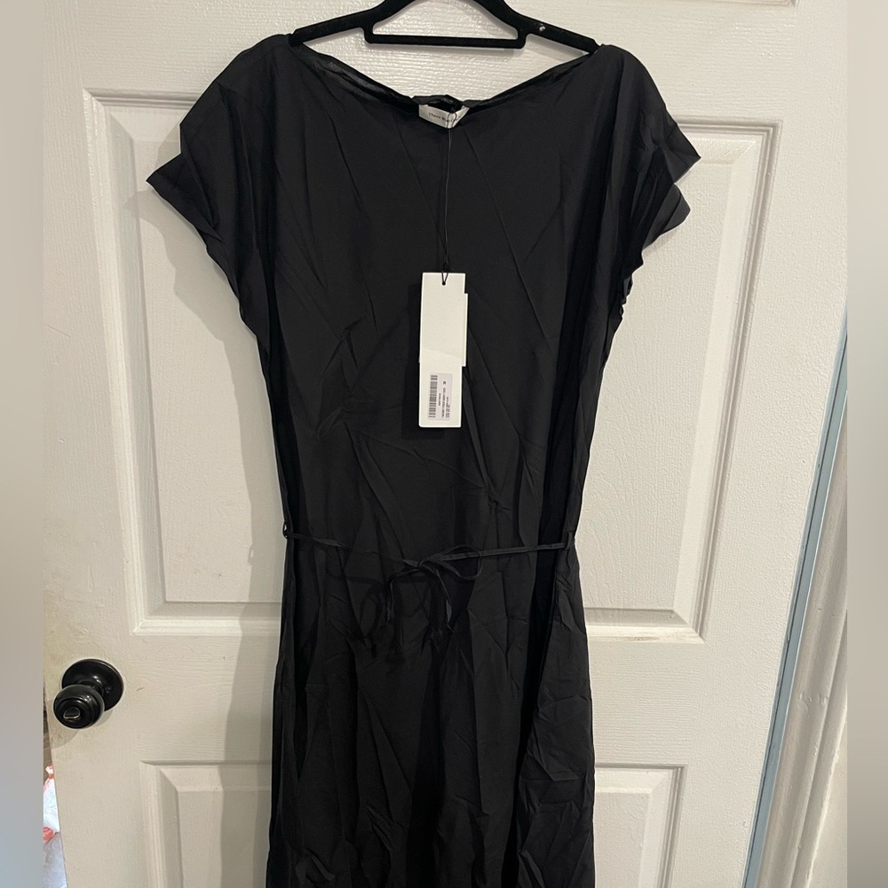 THERE WAS ONE TUNIC LONG DRESS BLACK